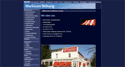 Desktop Screenshot of markisen-schurig.de