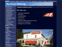 Tablet Screenshot of markisen-schurig.de